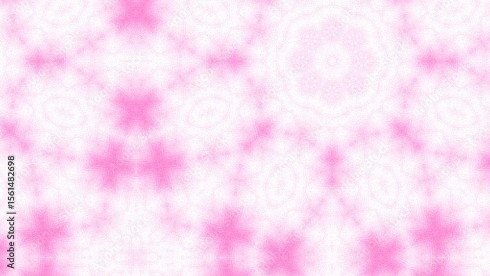 Fototapeta premium Abstract Radiant Burst with Soft Grain Texture, Symmetrical Glow Pattern in Psychedelic Style, Radiating Circular Abstract with Subtle Noise, Kaleidoscopic Starburst with Gradient Flow