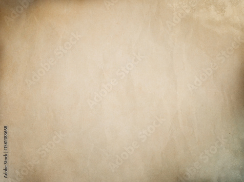 Crumpled grunge aged paper texture for background.