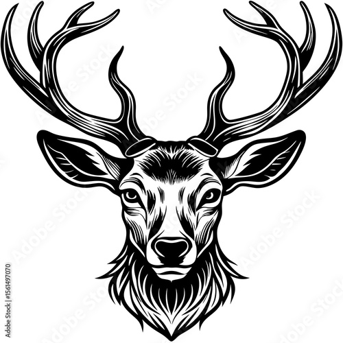 deer head silhouette