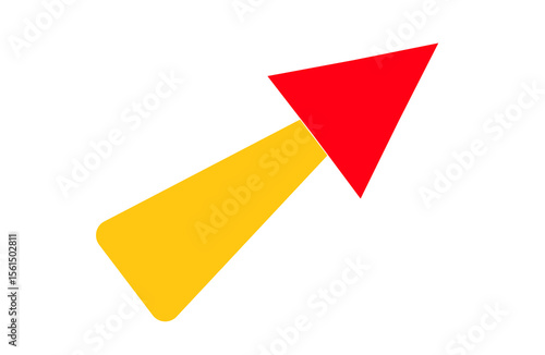 Arrow colorful direction