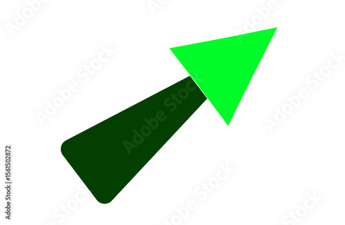 Arrow colorful direction