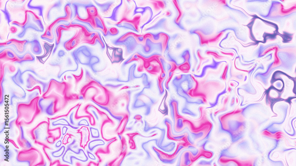 Fototapeta premium Fluid Marble Texture with Organic Flow, Abstract Liquid Pattern with Wavy Structure, Melted Surface Design with Soft Transitions, Psychedelic Swirl Texture with Marble Effect