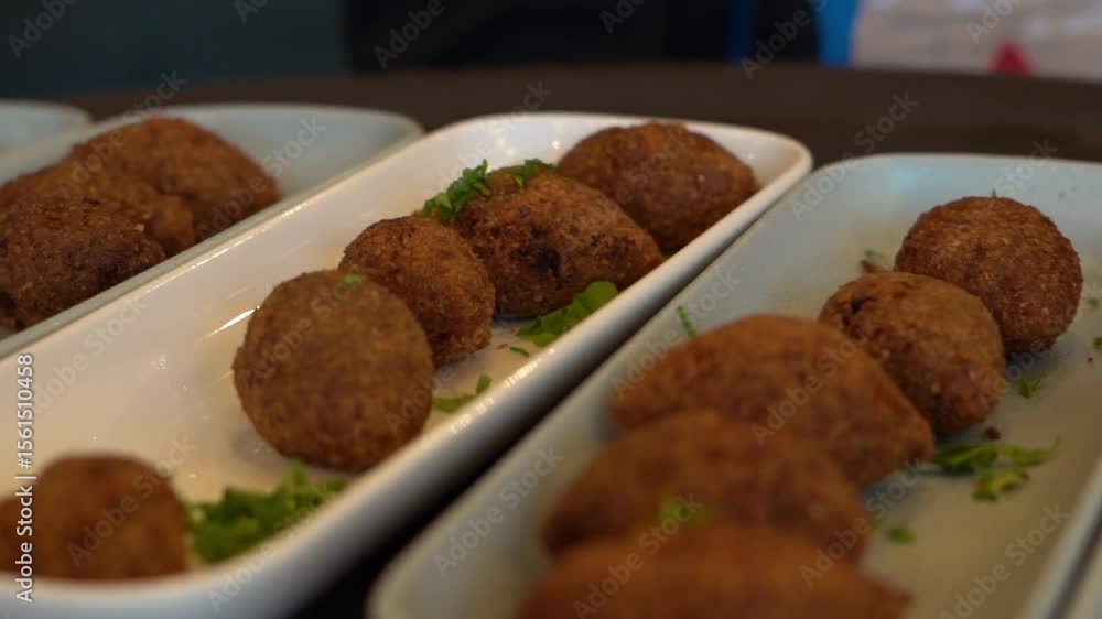 View of an Egyptian breakfast, close up shot, high angle shot View of an Egyptian breakfast, close up shot, high angle shot