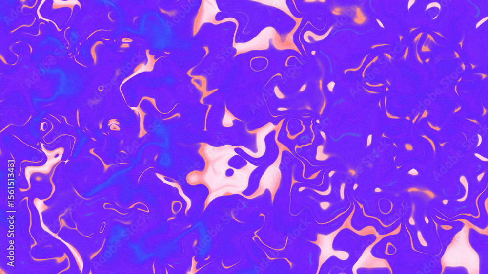 Fototapeta premium Fluid Marble Texture with Organic Flow, Abstract Liquid Pattern with Wavy Structure, Melted Surface Design with Soft Transitions, Psychedelic Swirl Texture with Marble Effect
