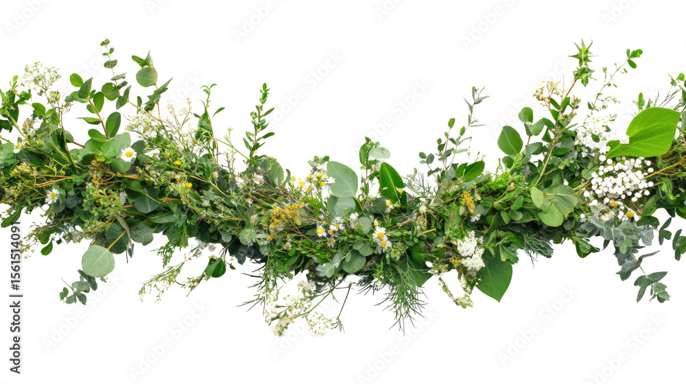 A traditional Summer Solstice wreath A traditional Summer Solstice wreath