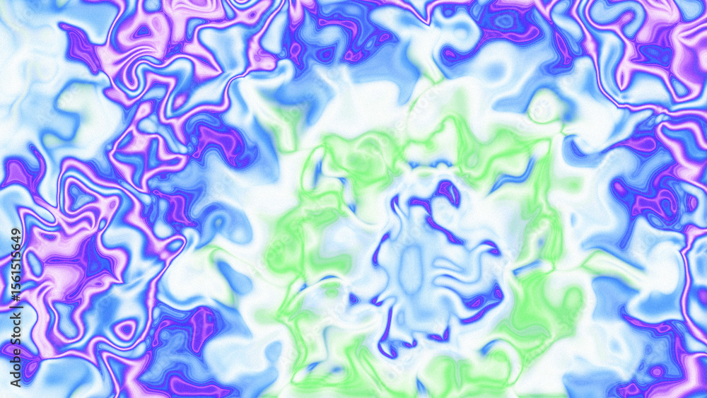 Fototapeta premium Fluid Marble Texture with Organic Flow, Abstract Liquid Pattern with Wavy Structure, Melted Surface Design with Soft Transitions, Psychedelic Swirl Texture with Marble Effect