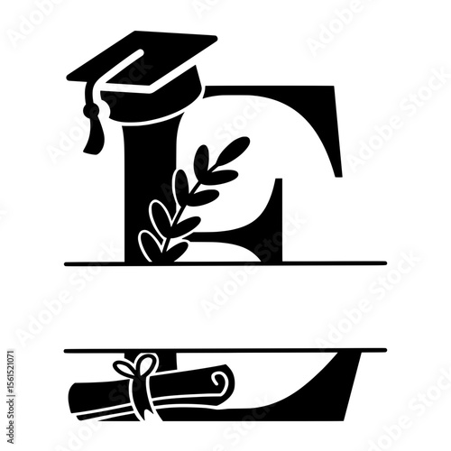 Teacher School Split Alphabet for personalised name