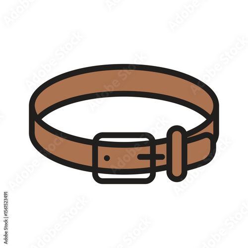 Get your hands on this latest glyph icon of belt