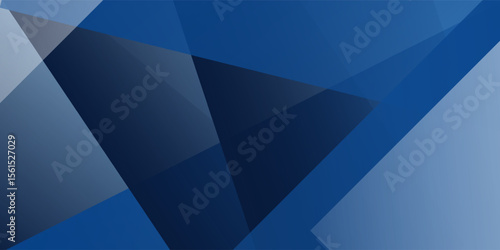 Black dark navy blue silver abstract pattern background. Geometric shape. Line triangle angle fold polygon modern simple abstract deepsea
