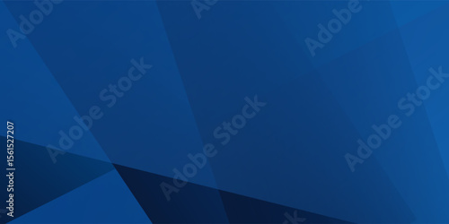 Black dark navy blue silver abstract pattern background. Geometric shape. Line triangle angle fold polygon modern simple