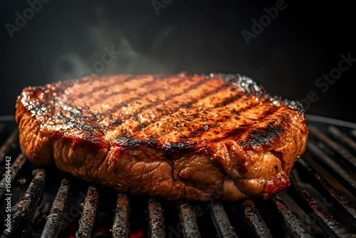 Best hot grilled steak with a tempting texture