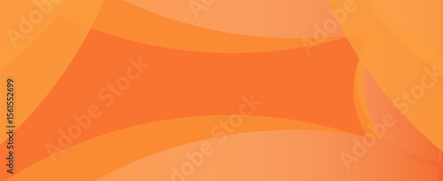 warm and orange color background abstract art vector curve
