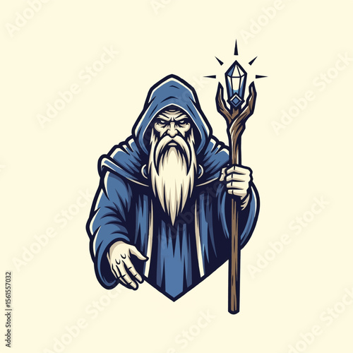Wizard logo design