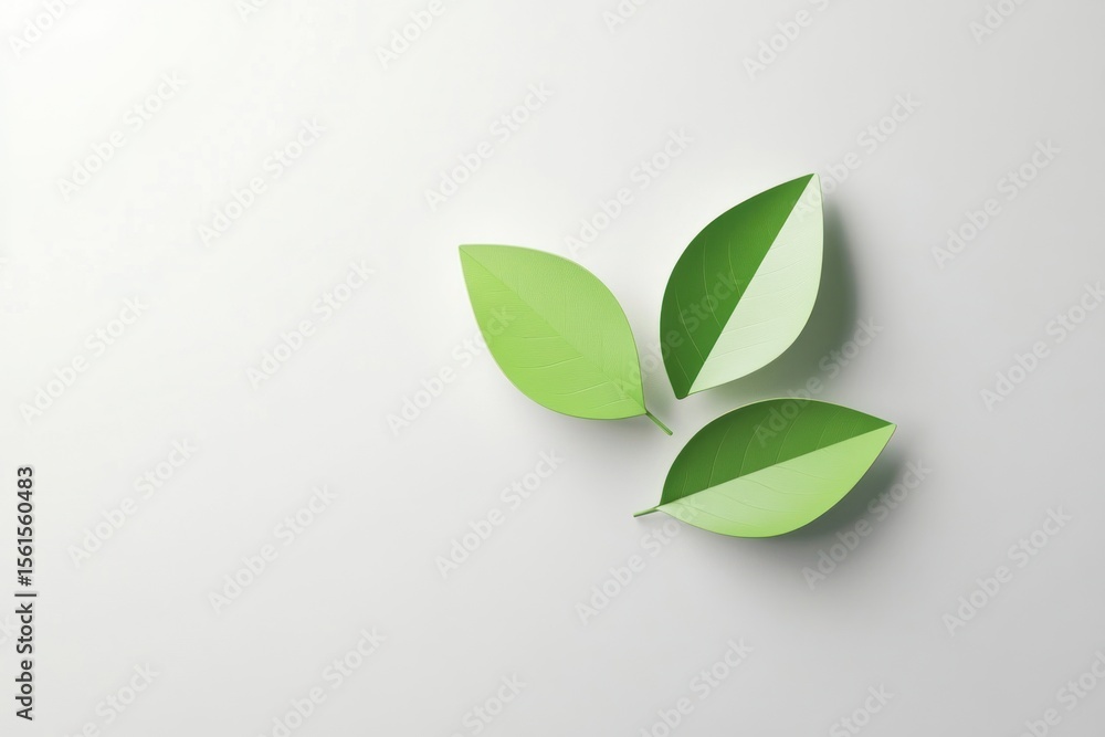 Subtle animation of clean green eco icon appearing on smooth white backdrop Subtle animation of clean green eco icon appearing on smooth white backdrop