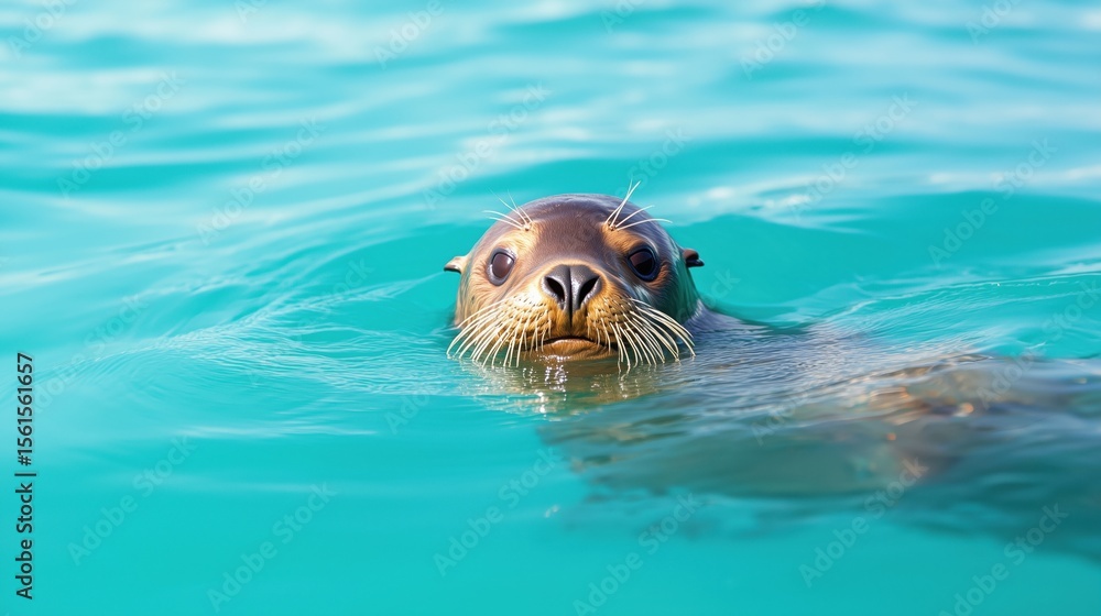 Obraz premium Brown fur seal