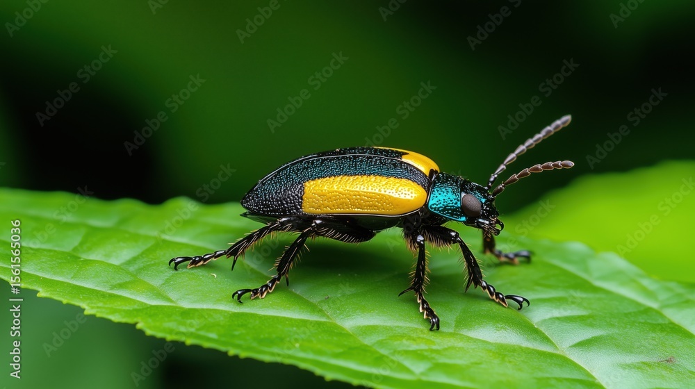 Naklejka premium bugsking of the jungle