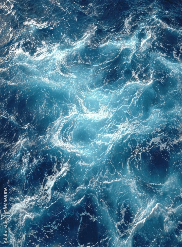 Fototapeta premium Turbulent ocean waves