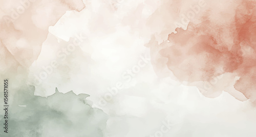 Abstract watercolor art background template. beige and brown watercolor backdrop empty space for text, banner, presentation or product display graphic design