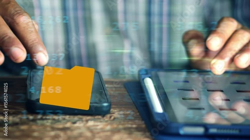 copying information from Tablet  to a smartphone, sending files from one mobile to another smartphone