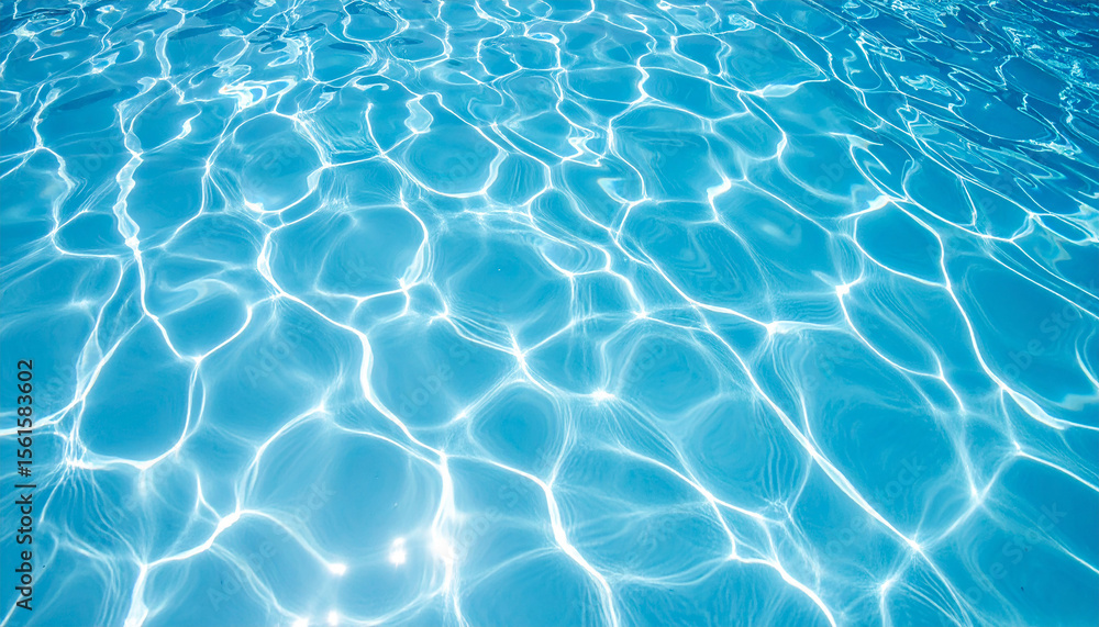 Fototapeta premium Summer blue wave image