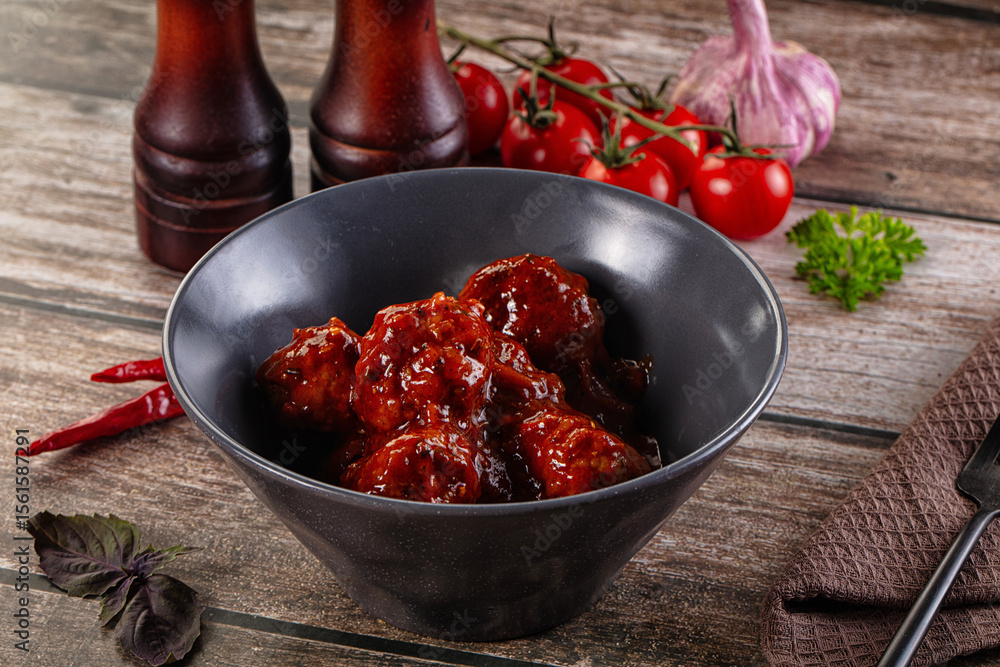 Beef meatballs with tomato sauce Beef meatballs with tomato sauce