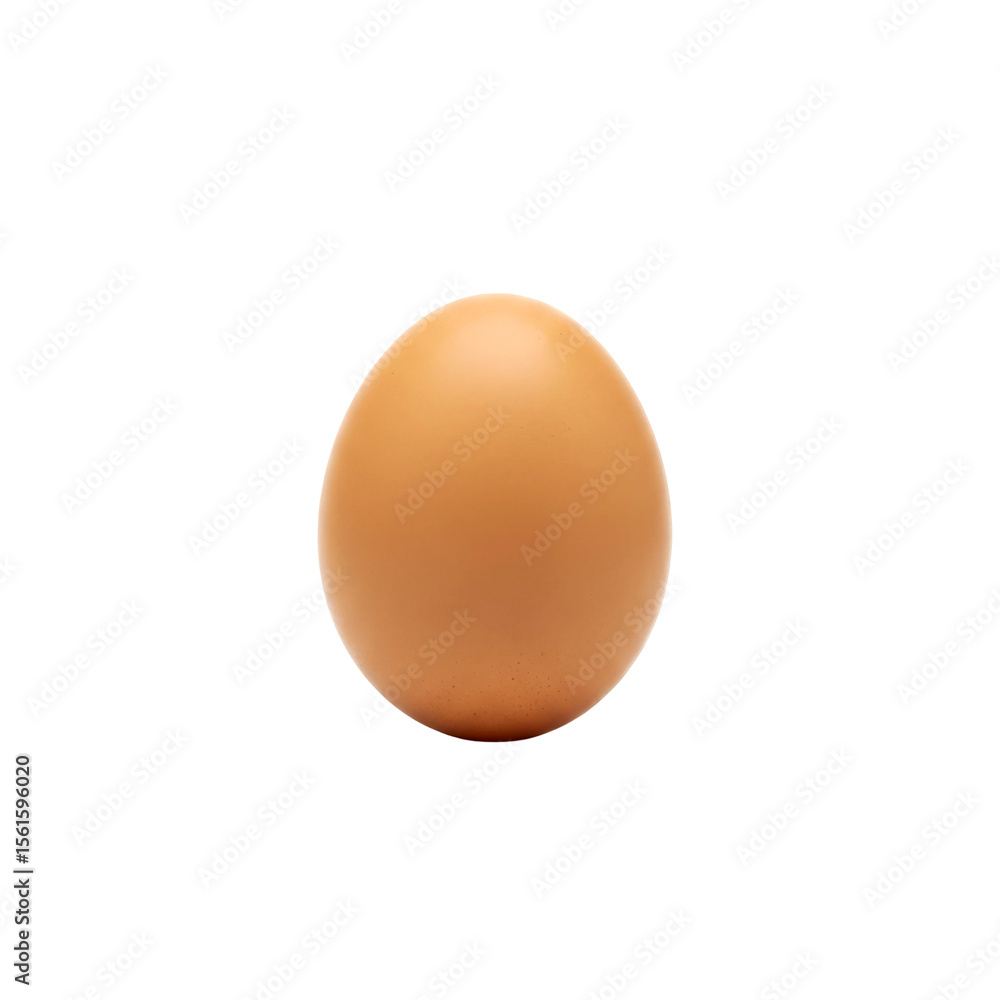A Single Brown Chicken Egg: Fresh, Organic, and Ready to Cook A Single Brown Chicken Egg: Fresh, Organic, and Ready to Cook
