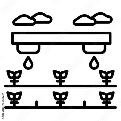 Hydroponic Technology Icon