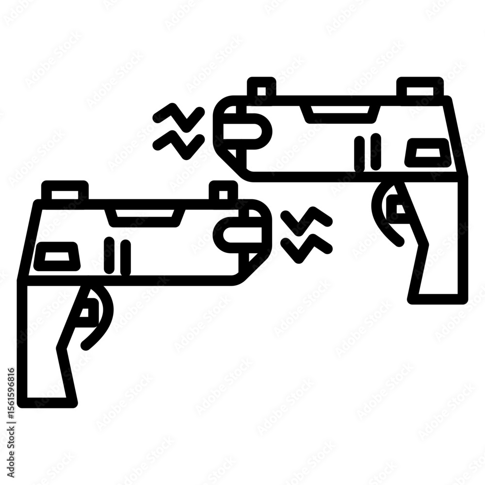 Laser Battle Icon Laser Battle Icon