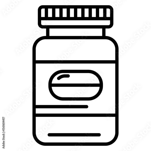 Dieting Pills Icon
