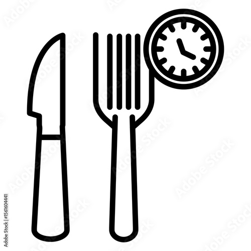 Eating Slowly Icon