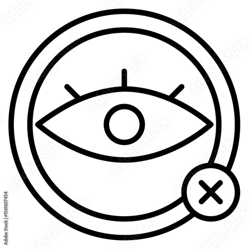 Legal Blindness Icon