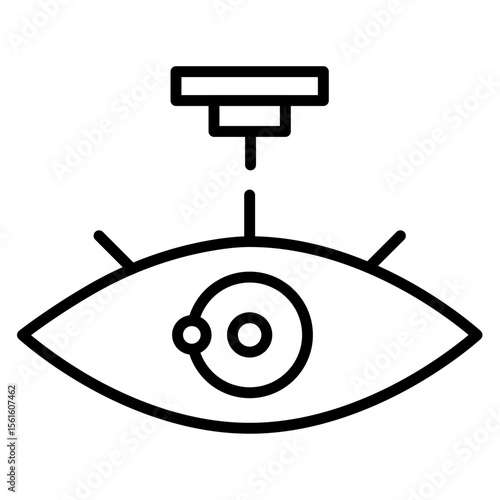 Laser Vision Correction Icon