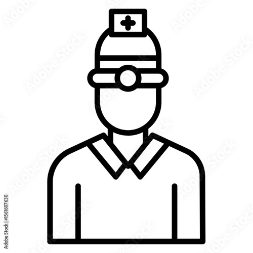 Ophthalmologist Male Icon