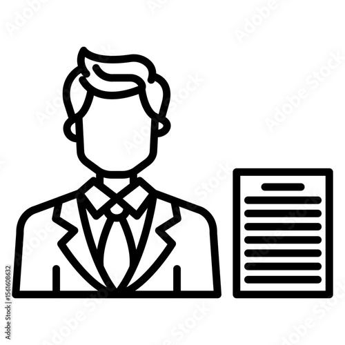 Independent Contractor Icon