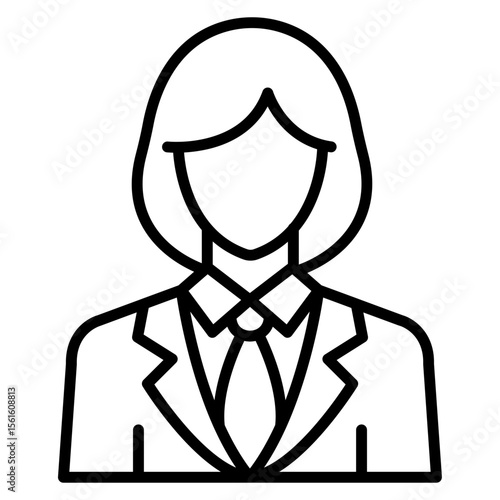 Modeling Agent Female Icon