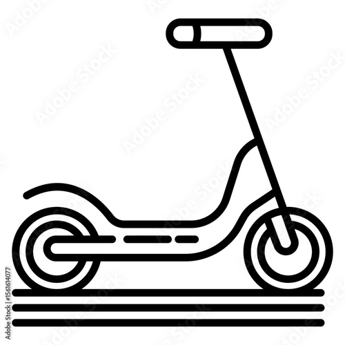 Kick Scooter Icon