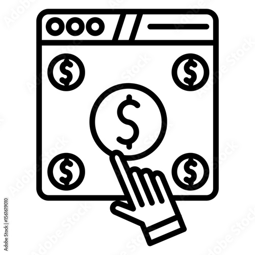 Cost Per Click Icon