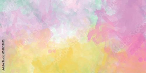 Abstract colorful painted Watercolor Background abstract colorful watercolor background 