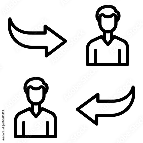 Employee Turnover Icon