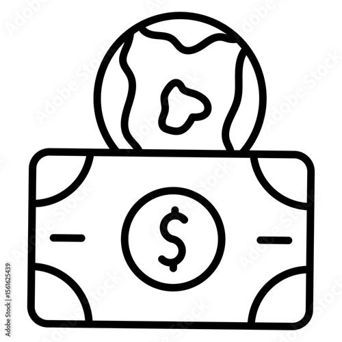 Send Money Overseas Icon