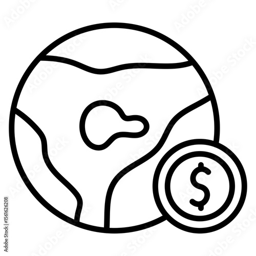 Global Currency Icon