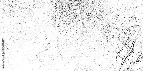 Grunge texture background PNG transparent Opacity or screen mode usage for overlay dot white paper noise texture with distress effect vector illustration pattern background.