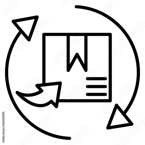 Returned Package Icon