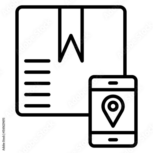 Tracking Number Icon