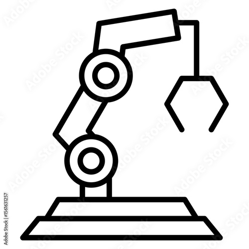 Robotic Arm Icon