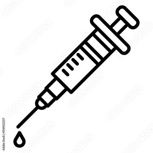 Vaccination Syringe Icon