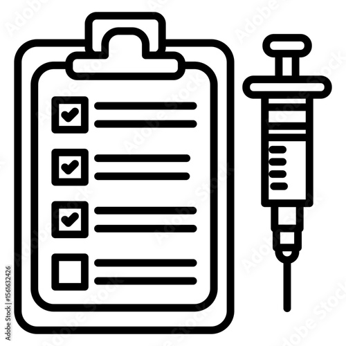 Immunization Record Icon