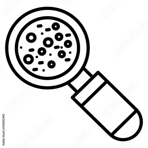 Microbe Magnifier Icon