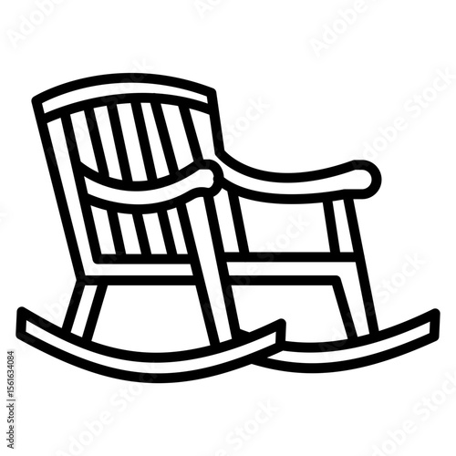 Rocking Chair Icon