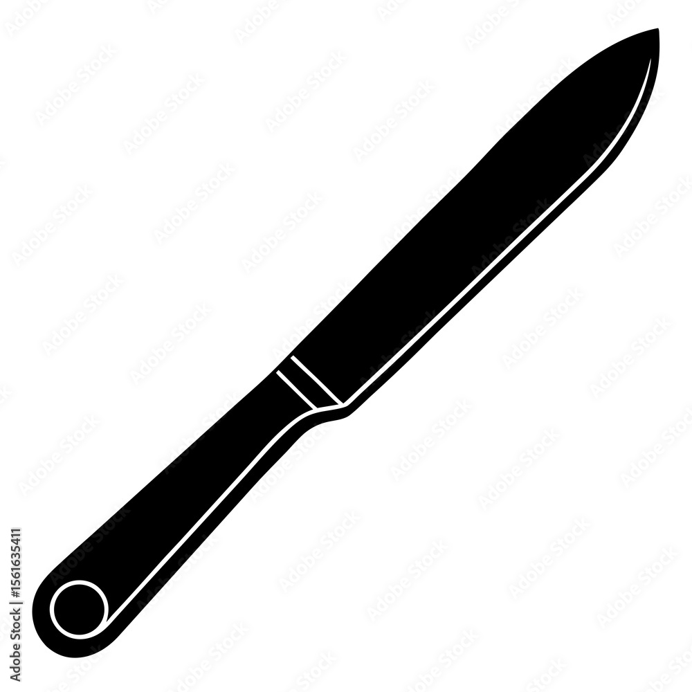 knife isolated on white background knife isolated on white background